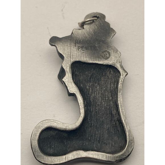 Pewter Pieces (8) Stocking - Shoe -  New York Skyline - Statue Liberty - Seals - Picture 9 of 11